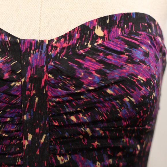 Purple Silk Halter Dress - Picture 6 of 14